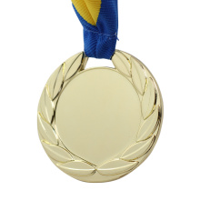 Metal Craft OEM Custom Medalla Medalha de ouro com coroa de alta qualidade